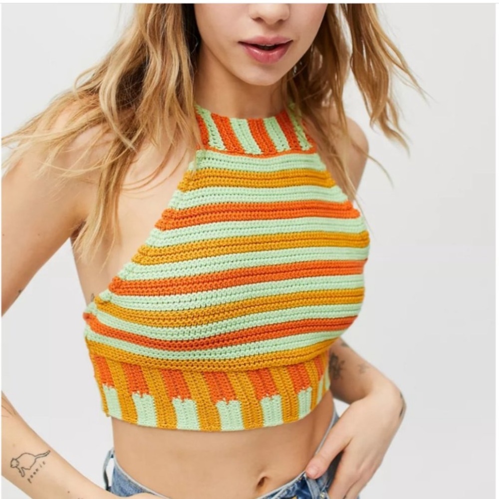 ❌SOLD Urban Outfitters Knit Halter Top